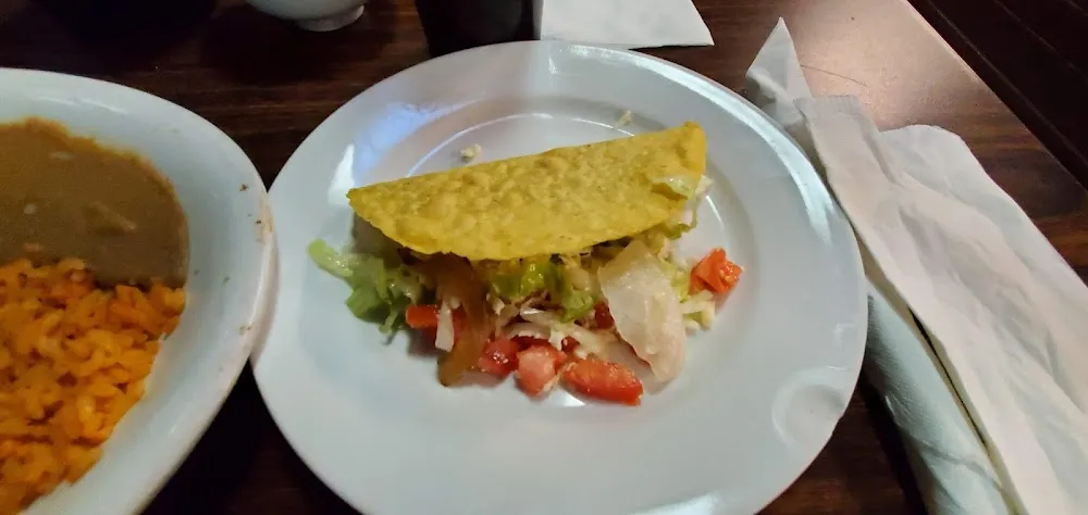 Taco with Tomatoes Added